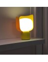 Lampe de table Blom jaune Fontana Arte Valente Design sur table
