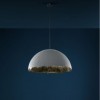 Suspension Postkrisi 49 blanc et or éteinte CATELLANI & SMITH - Valente Design