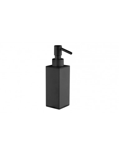 Valente Design met vente dans la collection Quattro, le distributeur de savon finition noir de la marque Bagno&associati