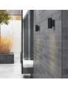 Applique dartmouth Twin couleur noir sur une terrasse Astro Lighting - Valente Design