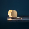 Vue avec disques mi-ouverts lampe de table Alchemie T Catellani and Smith Valente Design