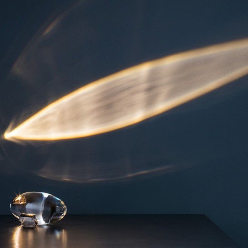 Lampe à poser Atman Catellani And Smith Valente Design reflet lumineux