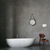 Baignoire design Spoon XL de la marque Agape dans un espace de bain - Valente Design