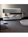 Vasque à poser Spoon XL de la marque Agape - Valente Design vue d'ensemble salle de bain