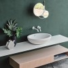 Vasque à poser Spoon XL dans la salle de bain de la marque Agape - Valente Design