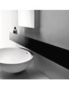 Vasque à poser Spoon XL de la marque Agape dans l\'espace bain - Valente Design