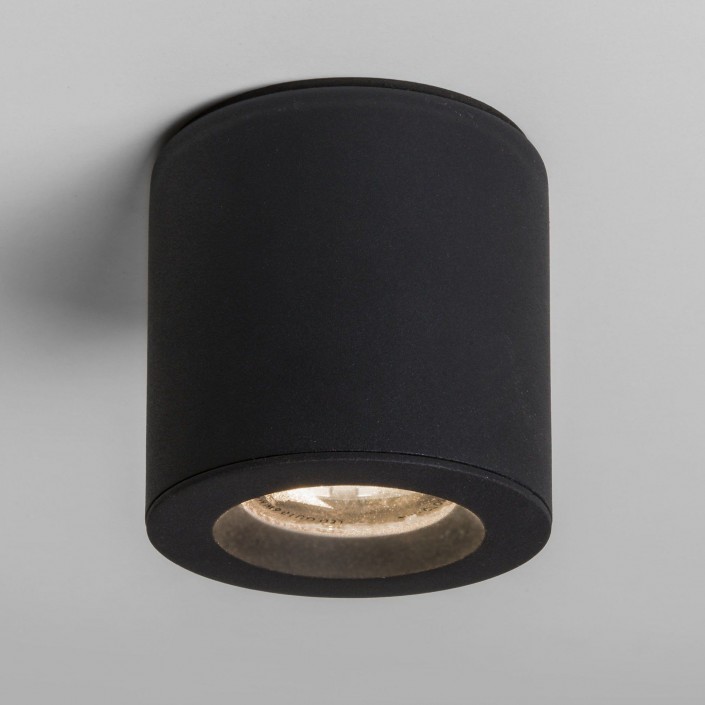 Plafonnier Kos Round 80 noir Astro lighting - Valente Design