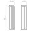 Schéma de l'Applique Versailles 370 LED Astro Lighting - Valente Design