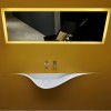 Lave-mains design silenzio LED par la marque Antonio Lupi - Valente Design
