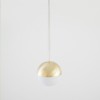 Suspension Pallina laiton Fontana Arte Valente Design