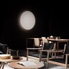 Applique Francesca blanche Catellani&Smith Valente Design dans restaurant
