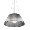 Suspension Romeo Moon S2 avec abat-jour transparent du designer Philippe Starck pour la marque Flos - Valente Design