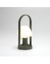 Lampe portable sans fil Followme vert Marset - Valente Design