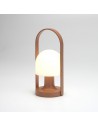 Lampe portable sans fil Followme terracotta Marset - Valente Design