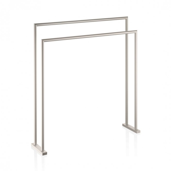 Porte serviettes à poser HT5 nickel satiné  Decor Walther Valente Design