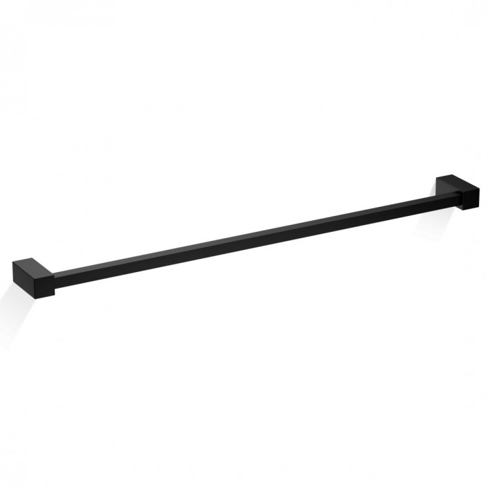 Porte serviette 60 cm CORNER CO HTE60 noir mat decor walther valente design