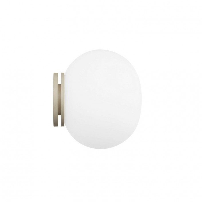 Applique Mini Glo-Ball C/W Miroir par le fabricant de luminaires haut de gamme Flos