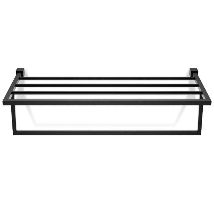 Rack porte serviettes Corner CO KHT noir mat Décor Walther Valente Design