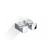 Lot de 2 patères Corner CO HAK1 chromé Decor Walther Valente Design