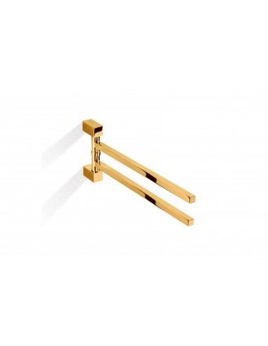 Porte serviette double Corner CO HTH2 or Decor walther Valente Design