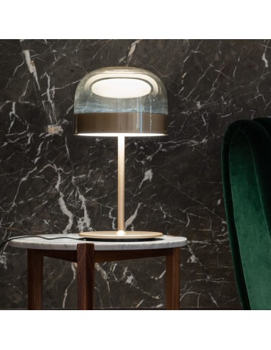 Lampe de table Equatore couleur or mat Fontana Arte - Valente Design