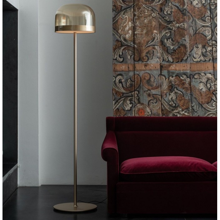 Lampe Equatore couleur or mat Fontana Arte grand modèle - Valente Design