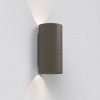 Applique Yuma 240 LED bronze Astro Lighting Valente Design de profil