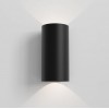 Applique Yuma 240 LED noire Astro Lighting Valente Design de face