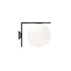 Applique ou Plafonnier IC C/W2 noir Flos Valente Design Michael Anastassiades