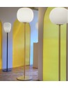 Lampadaire Rituals 1 terra or et Rituals XL terra graphite Foscarini Valente Design Ludovica et Roberto Palomba