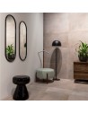Lampadaire Cheshire noir fontana Arte Valente Design GamFratesi Studio dans salle de bain