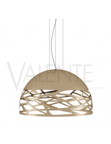 Suspension Kelly Medium Dome 60 champagne de Studio Italia Design Valente Design Andrea Tosetto