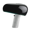 Lampe de table Snoopy noir de flos Valente Design Diffuseur pour lampe Snoopy noir de flos Valente Design Castiglioni