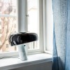 Lampe à poser Snoopy Flos noire éteinte vue de près par les frères Castiglioni