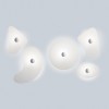 Ensemble des appliques blanches bit de Ferruccio Laviani pour la marque Foscarini chez Valente Design