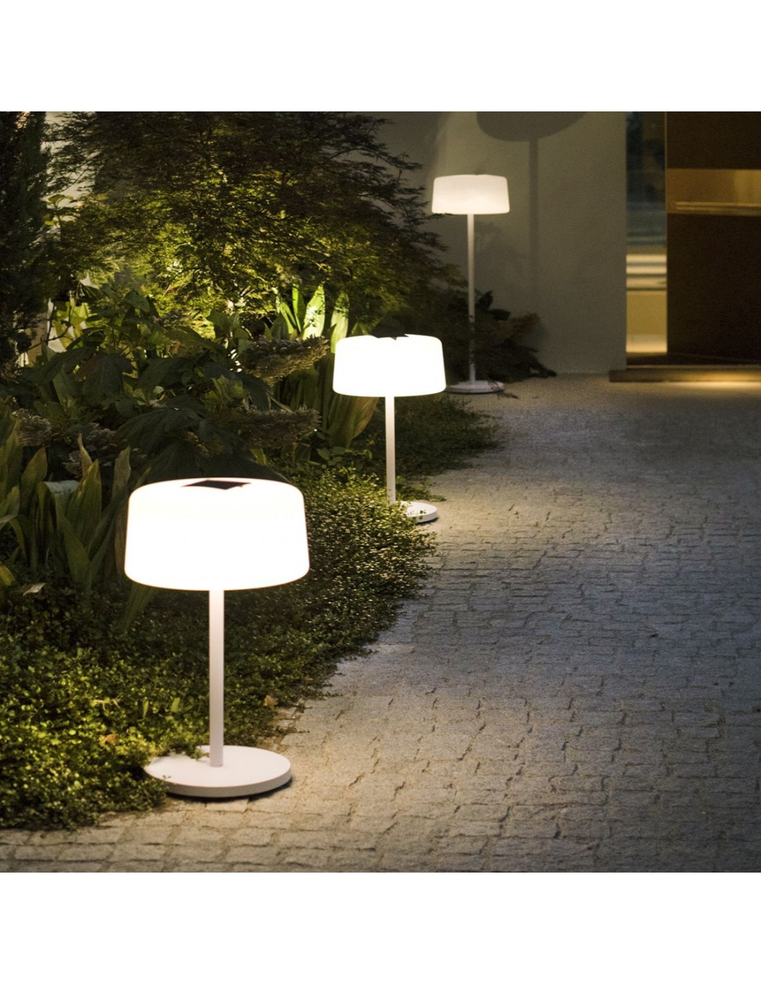 Lampe solaire de table VERTI les jardins valente design