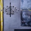 Lustre 2097/30 noir de flos Valente Design Gino Sarfatti mise en scène