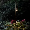 Luminaire sur piquet Syphaduepassi Catellani and Smith Valente Design éclairage de fleurs