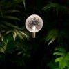 Luminaire sur piquet Syphasfera verre irrégulier Catellani and Smith Valente Design dans jardin