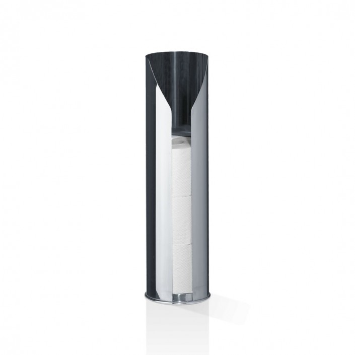 Porte rouleaux de réserve DW 89 acier poli Decor Walther Valente Design