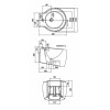 Bidet suspendu Planet