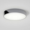 Plafonnier Mallon LED chrome vue éclairée Astro Lighting Valente Design
