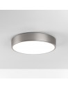 Plafonnier Mallon LED nickel mat éclairée Astro Lighting Valente Design