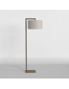   Lampadaire RAVELLO bronze et abat jour gris putty astro lighting vue d'ensemble - Valente Design