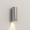 applique extérieure Ava Coastal 200 acier brossé Astro Lighting Valente Design de profil éclairée