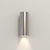 applique extérieure Ava Coastal 200 acier brossé Astro Lighting Valente Design de face