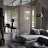 Lampadaire Arco LED Flos Pier Giacomo et Achille Castiglioni Valente Design mise en scène salon