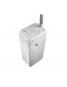 Base en marbre lampadaire Arco LED Flos Pier Giacomo et Achille Castiglioni Valente Design