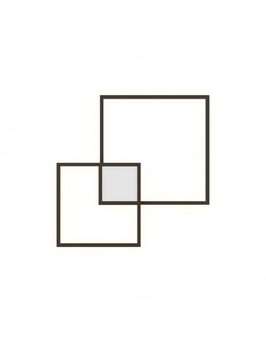 Applique VENN 2.0 éclairage direct et indirect bronze Wever&Ducré Valente Design