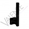 Retrouvez dans la collection Quattro de Bagno&associati le porte papier toilette de réserve noir en vente chez valente Design
